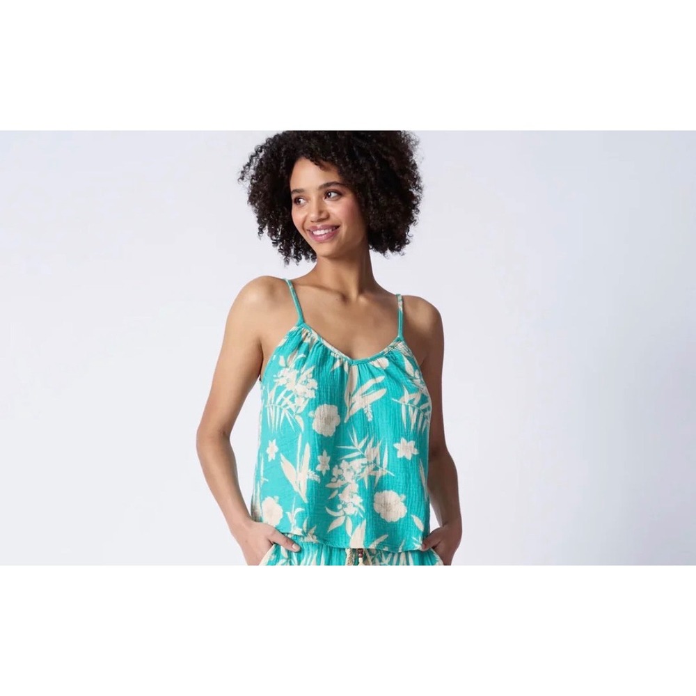 Pj salvage TAHITIAN TROPICS PJ tank top size large new with tags